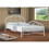Comfy Living (4ft Small Double) Aurora Metal Bed Frame with Lucy Mattress 1