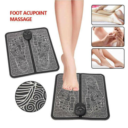 EMS Foot Feet Massager Mat Pad Muscle Blood Circulation Pain Relief Spa Relax