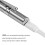 Medical Handy Pen Light USB Rechargeable Mini Nursing LED Flashlight Torch +Clip 3