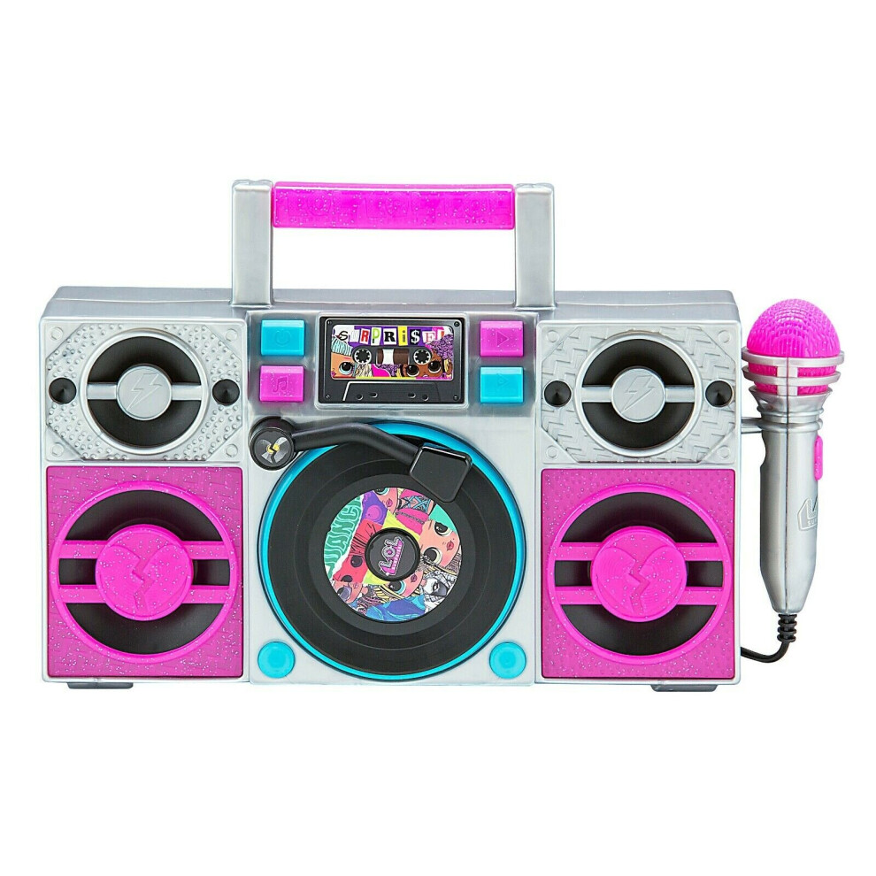 L.O.L Surprise! Remix Sing Along Karaoke BoomBox for Kids with Lights