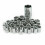 Professional 40pc 1/4" & 3/8" Socket Driver Set Metric imperial 7