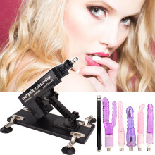 (1 Machine + 7 pcs Accessories) Machine Gun Pumping Mastu Auto Scaling Women Men Valentine's Day Gift