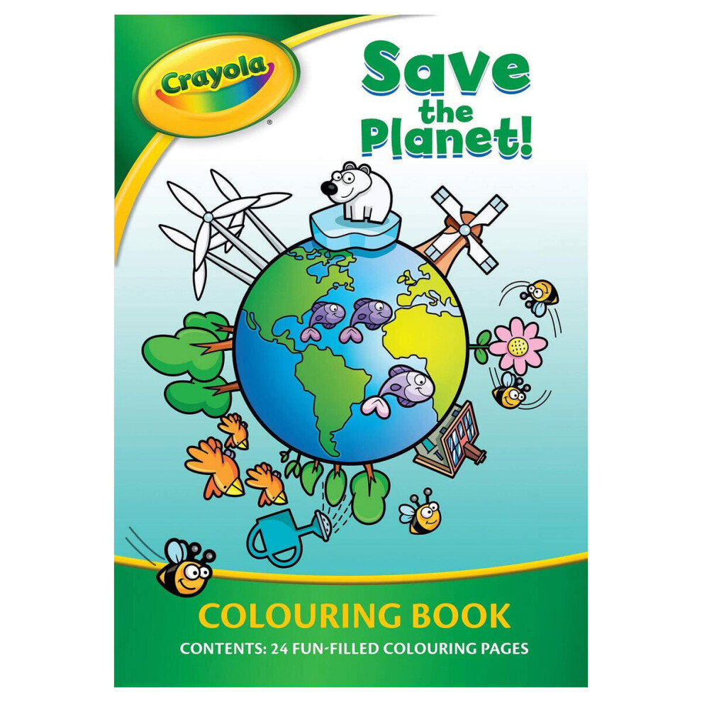 Save The Planet Colouring Book