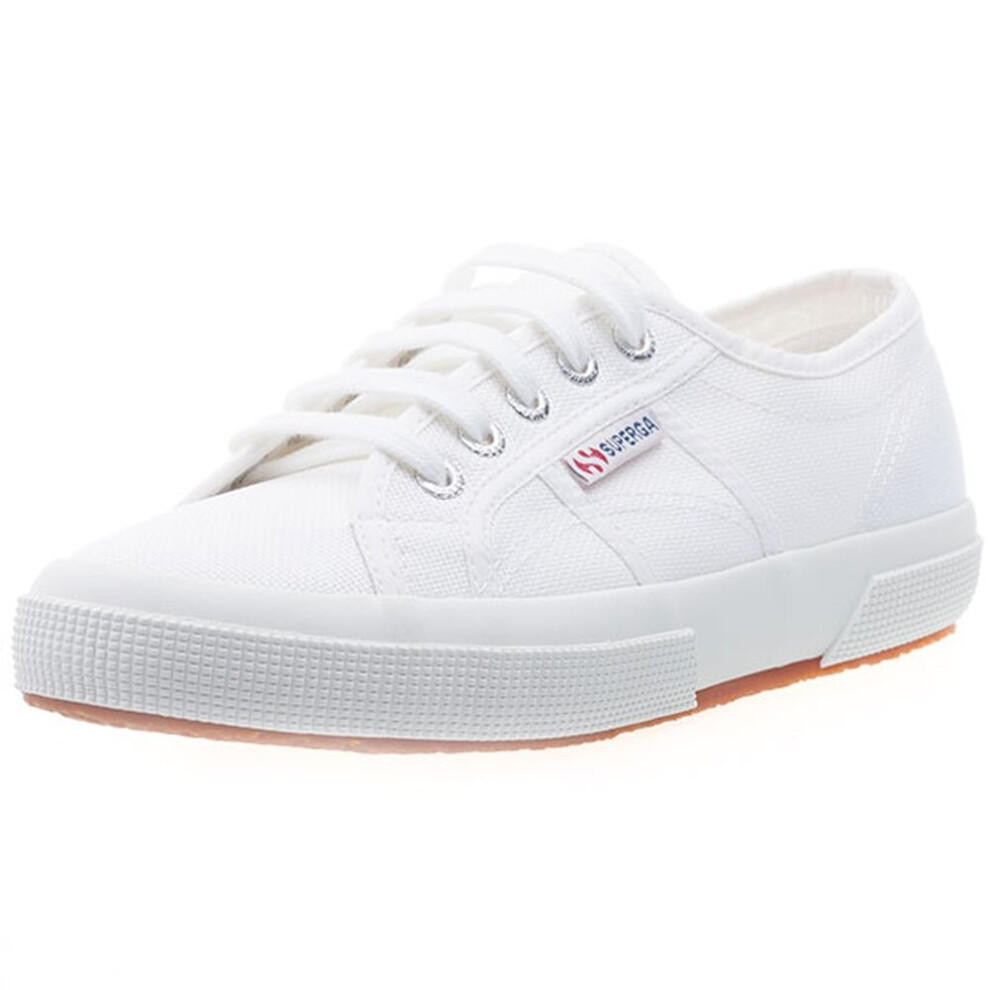 Superga 2750 Cotu Classic Mens Plimsoll Trainers in White - 7.5 UK