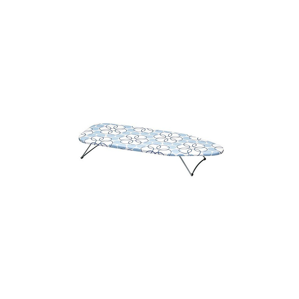 Household Essentials 122101 Small Tabletop Ironing Board with Folding Legs - Magic Rings Cover and Pad