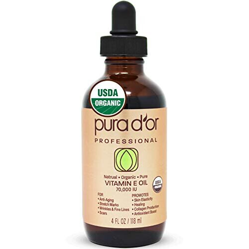 Pura D'or, Professional, Vitamin E Öl, 4 fl oz (118 ml)
