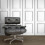 DEBONA Debona Wood Effect Wallpaper Wooden Panel Frame Realistic Modern White Grey 1