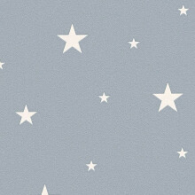 Star Wallpaper Glow In The Dark Planets Space Cosmic Grey White AS Creation
