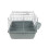 Little-Friends (Grey) Indoor Rabbit Guinea Pig Cage Premium 80cm 2