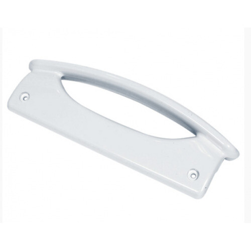 FITS WHIRLPOOL FRIDGE FREEZER DOOR GRAB HANDLE IN WHITE