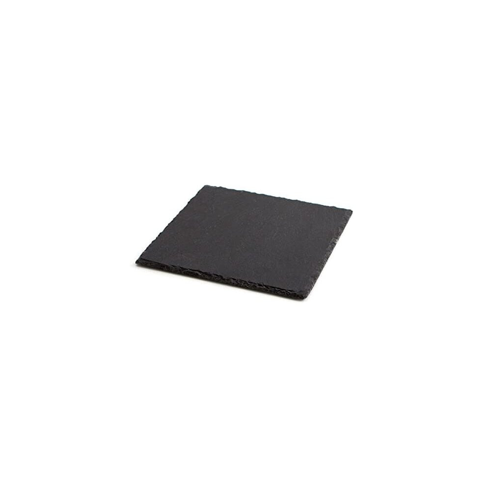 Ardoise Tableware Slate Square Serving Platter - 20x20cm | Cheese Board
