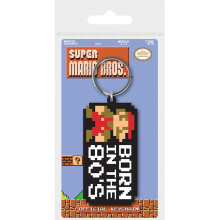 Born in the 80's Keyring - Super Mario - Official Nintendo