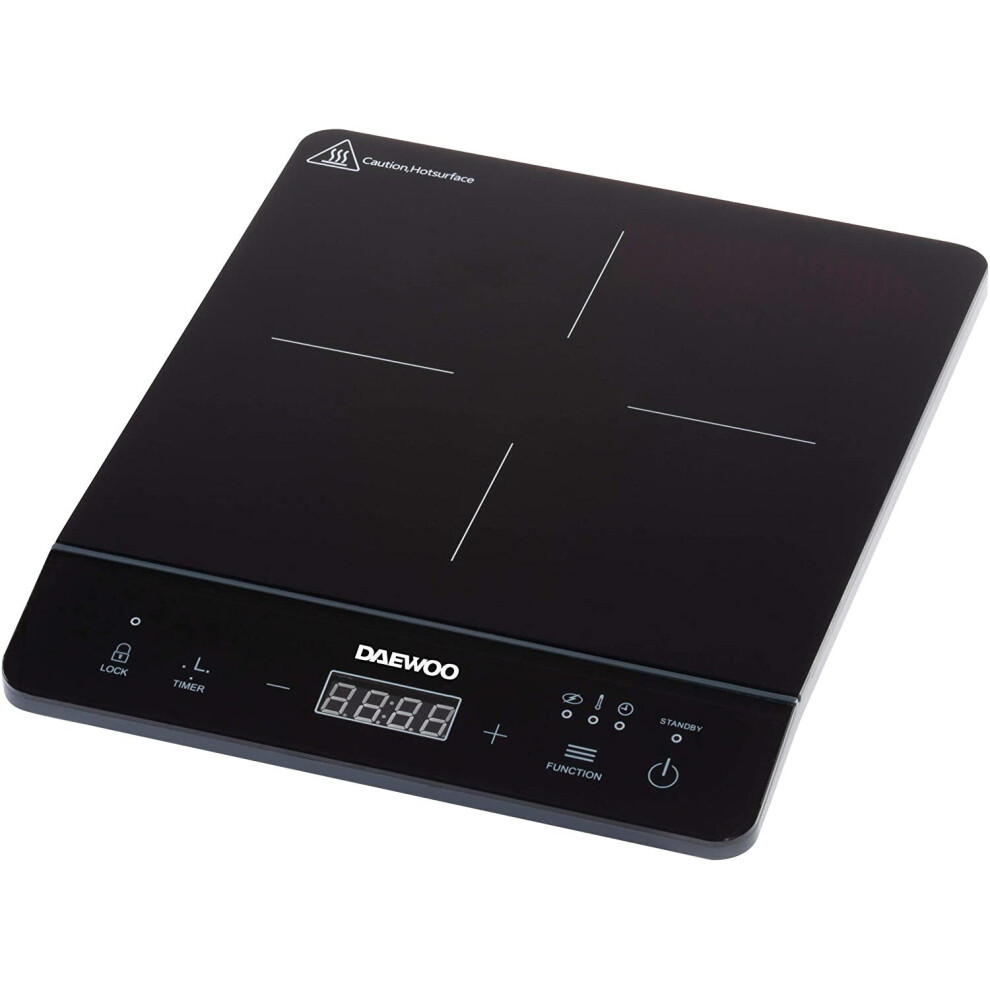 DAEWOO 2000W INDUCTION HOB WITH TIMER