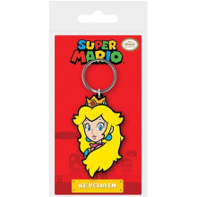 Super Mario Keychain - Peach Keyring- Official Nintendo