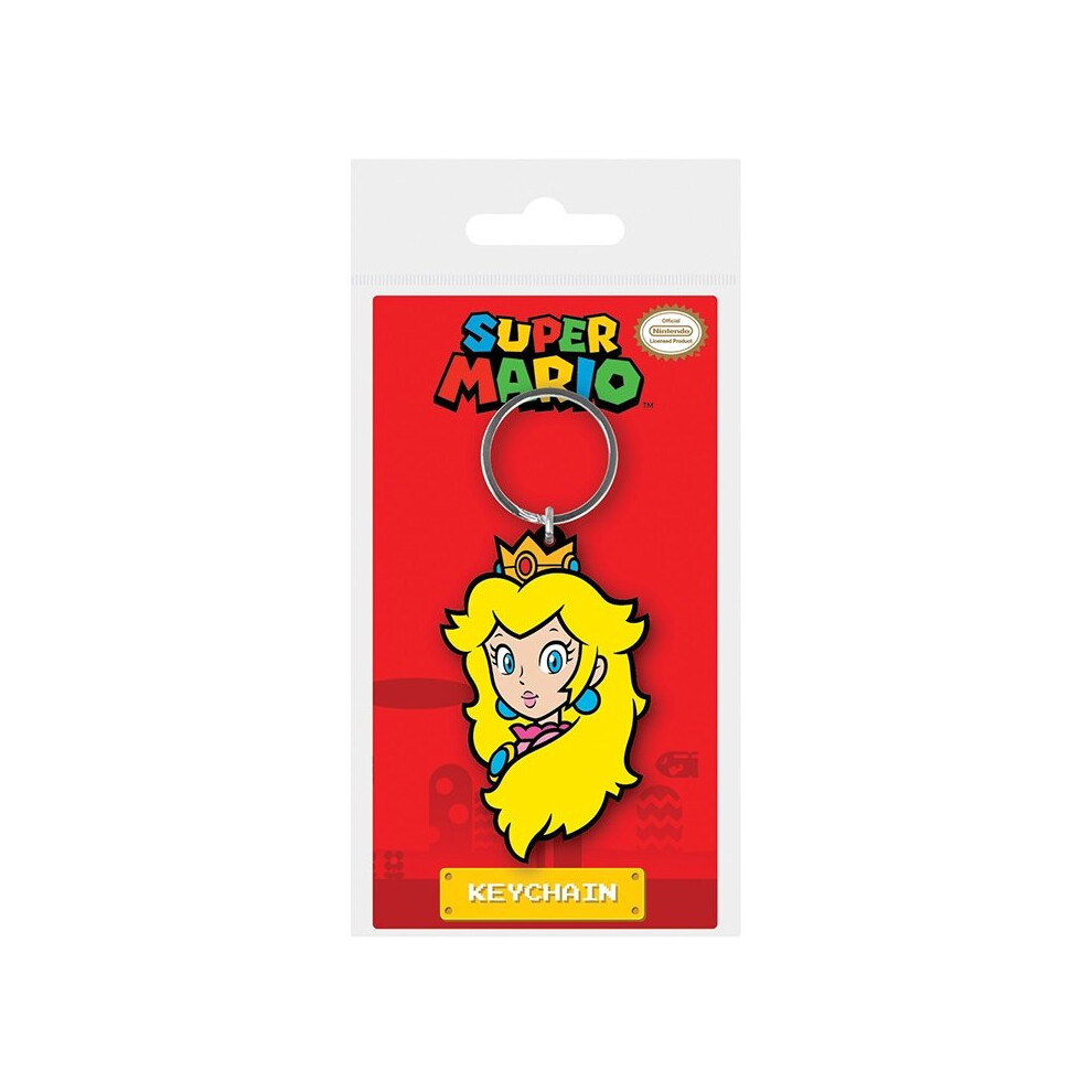 Super Mario Keychain - Peach Keyring- Official Nintendo