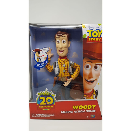 Toy Story 20th Anniversary Sheriff Woody Talking Action Figure on