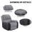 Westwood (Grey) WestWood Electric Recliner Armchair 2