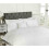 (Single) Limoges Ruffle Rose Embellished Duvet Set in White 1