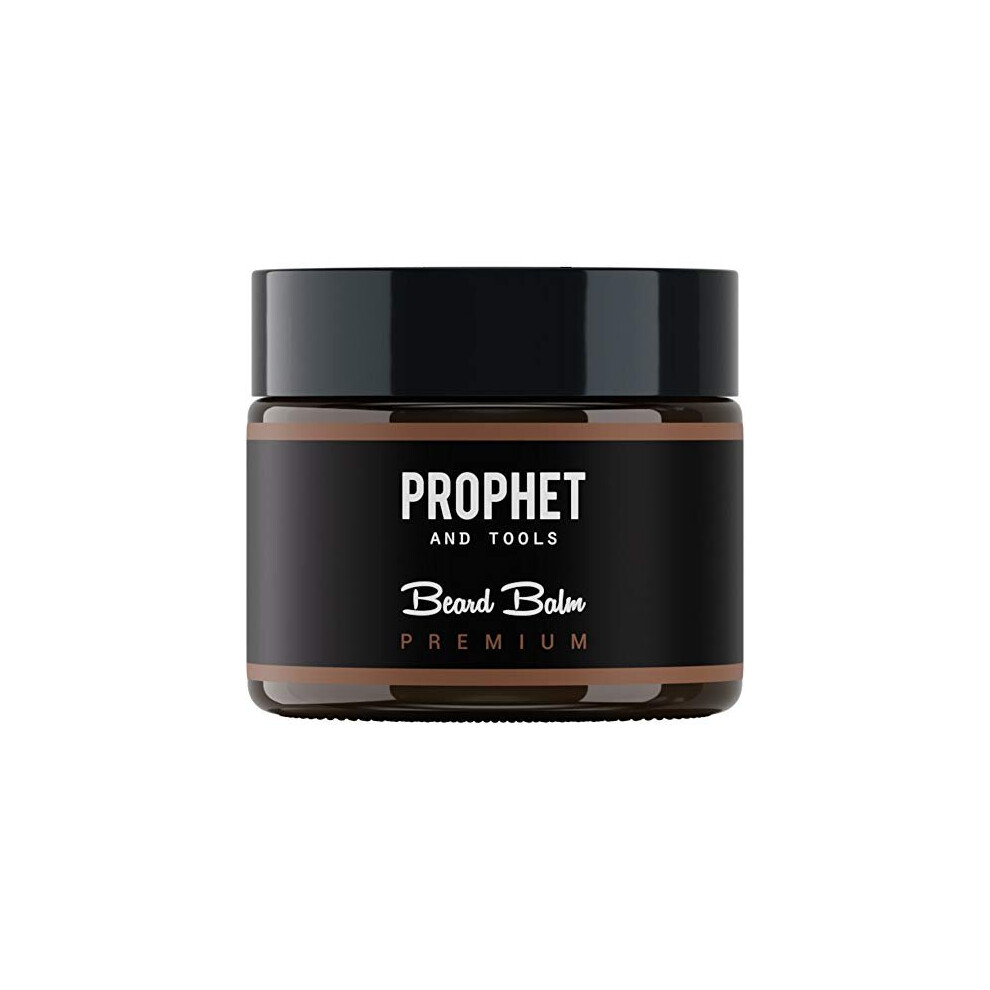 Prophet And Tools Premium Beard Balm Butter And Wax Formula For Men Grooming! Adds Mild Styling & Hold, Softens Beards & Mustache, Gives Shine And Promotes Fuller Thick