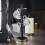 Tower Tower T826092MNB 6 Cup Mug Tree/Kitchen Roll Holder, Midnight Blue 4