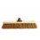 Newman and Cole 18" Natural Soft Coco Large Brush Broom Head with Plastic Socket 1