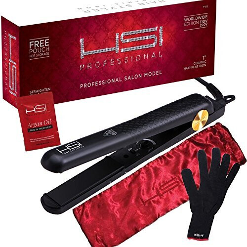 Professional salon flat iron hair straightener hotsell