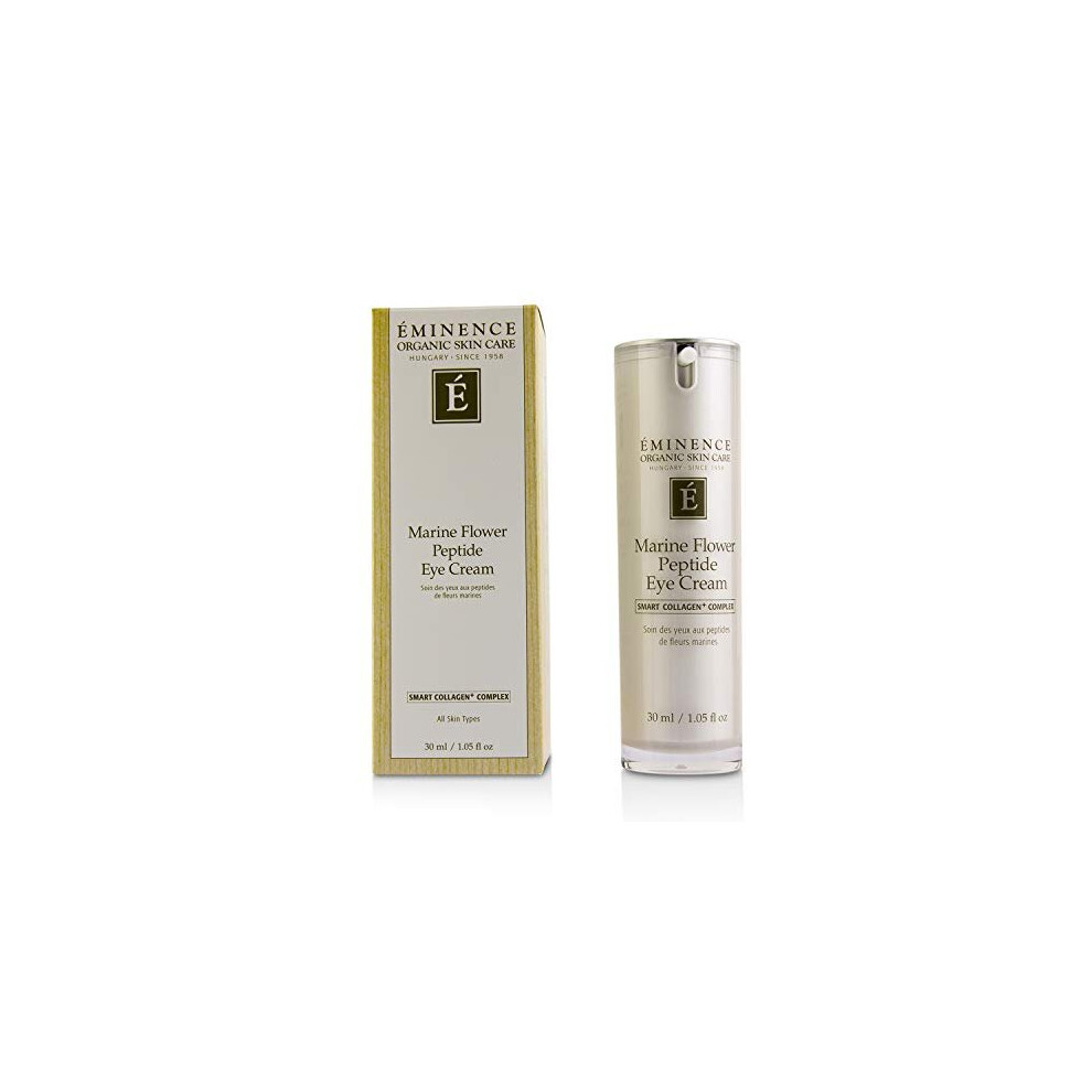 Eminence Organic Skincare Cream Marine Flower Peptide, Eye 1.05 Ounce