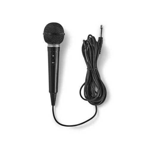 Wired Dynamic Microphone with 5m Cable – Ideal Karaoke Mic, All-Round Sound