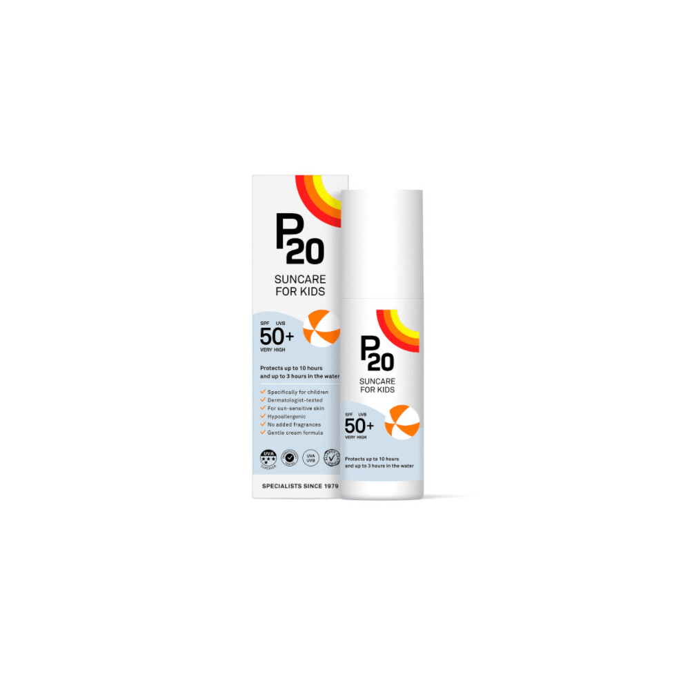 P20 Suncare For Kids - UVA 4* - UVB/SPF 50+ VERY HIGH - 100ml