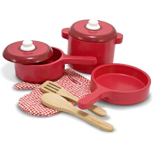 Melissa & Doug 12610 Play House-Kitchens & Play Sets, Red, 31 x 31 x 13 cm