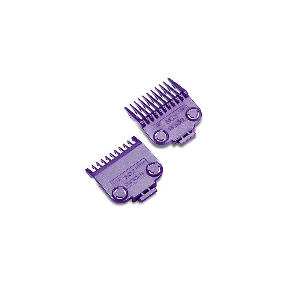 Andis 01900 Master Magnetic Comb Set - Dual Pack (2pcs), Purple