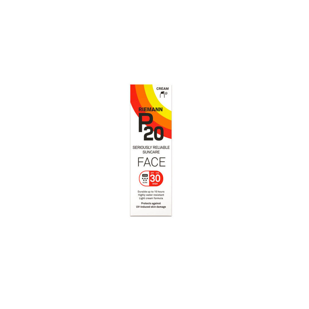 RIEMANN P20 - FACE CREAM - UVA 5* - UVB/SPF 30 - 50g