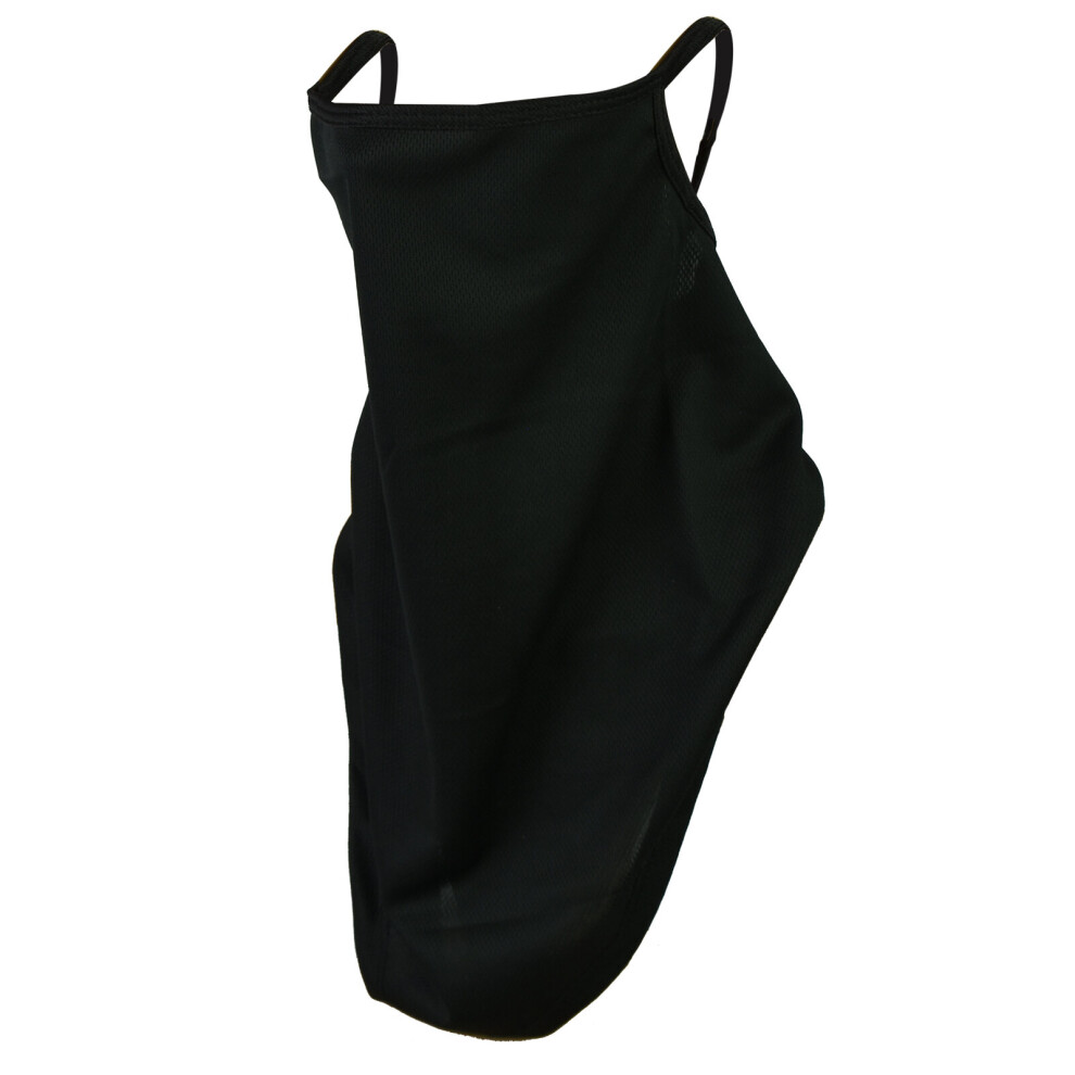 (Black) Neck Gaiter Mask Rave Bandana Face Mask Scarf Black,Multicoloured 5056368009150