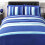 Detroit Duvet Set in Blue Double 3
