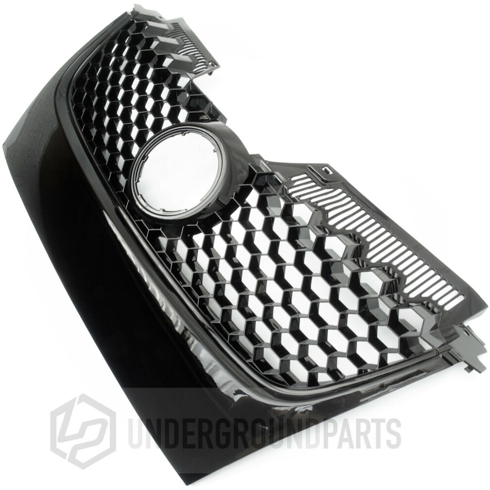 All Gloss Black Front Centre Radiator Grille to fit VW Golf Mk5 GTI 2005 - 2008