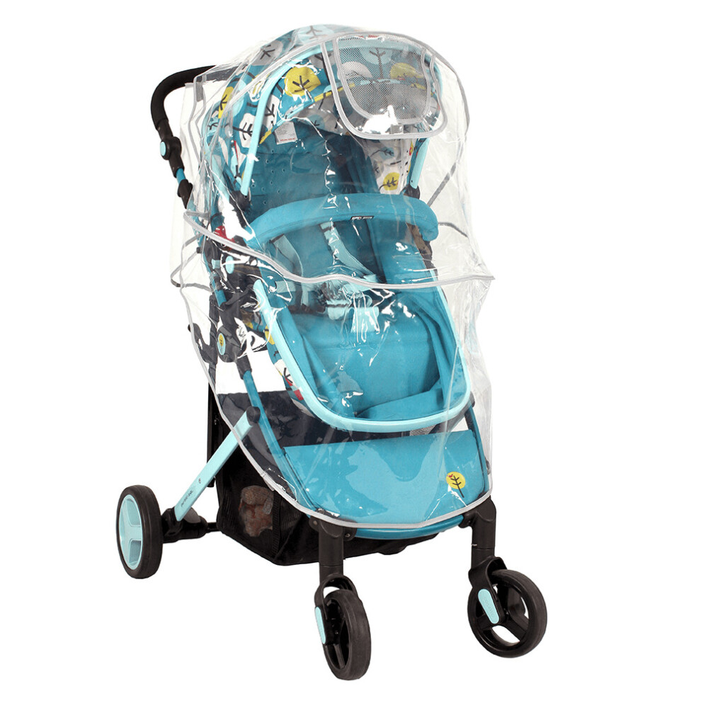 LittleLife Buggy Rain Cover - Clear - One Size