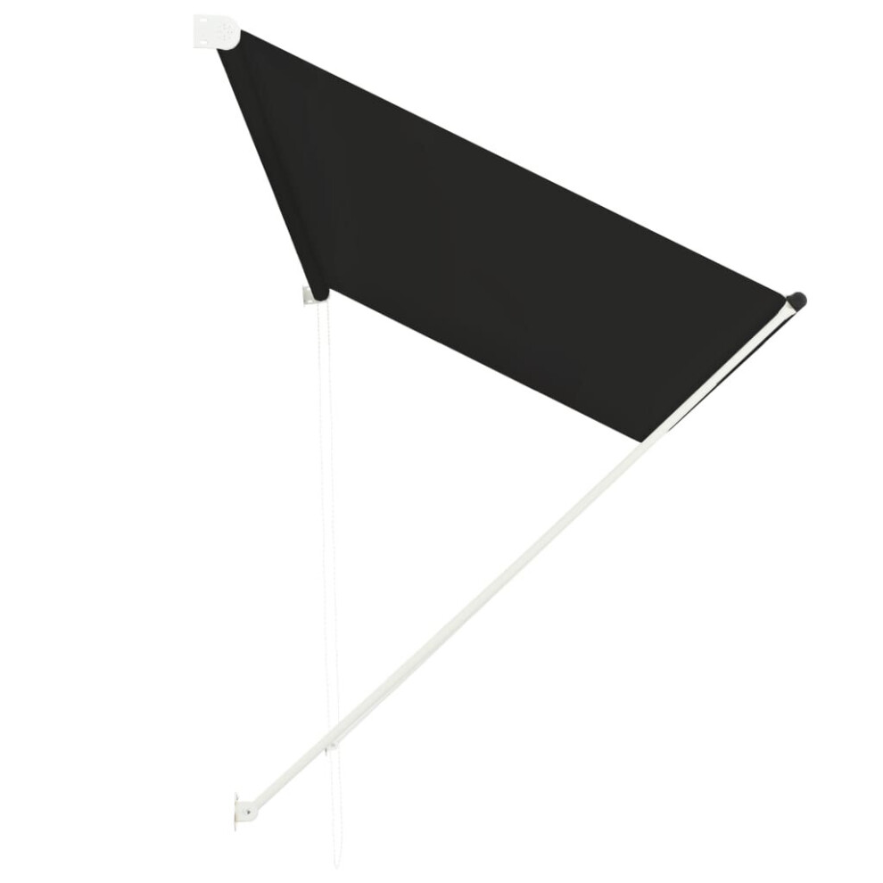 Vidaxl Retractable Awning 300X150cm Anthracite Window Door Canopy Sun Screen