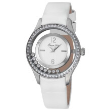 Montre - Kenneth Cole - Transparency - Femme - Blanc - Etanche 3 ATM - Verre Mineral - Analogique