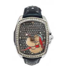 CHRONOTECH CT7896LS-89 ur. Quartz, sort. Børneur.