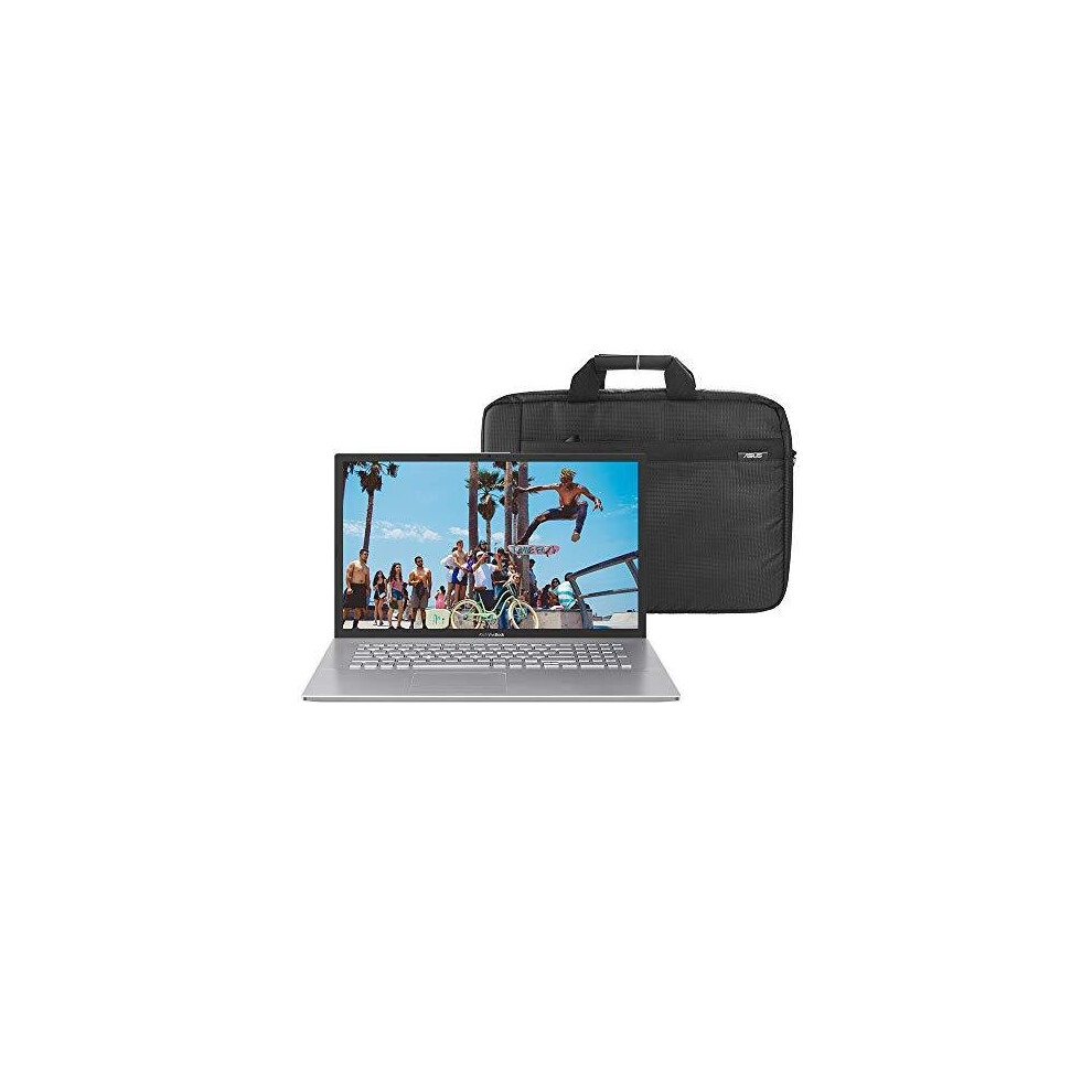 ASUS VivoBook X705MAR 17.3 Inch HD+ Laptop, Intel Celeron N4020, 1 TB Hard Drive, 8 GB RAM, Windows 10 with Carry Bag