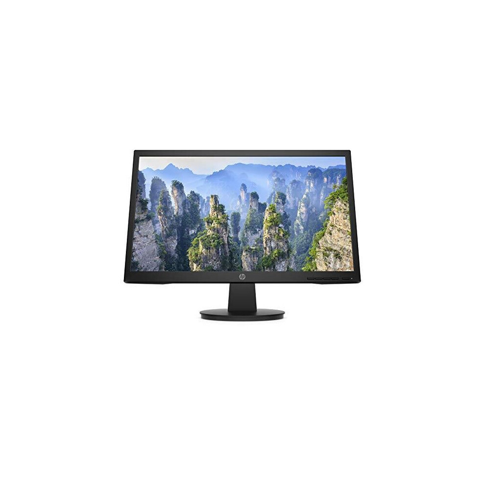 HP v22 Full HD Monitor (1920 x 1080) 21.5 Inch (1 VGA, 1 HDMI) - Black