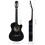 vidaXL Western Classical Cutaway Guitar with 6 Strings Black 38" Instrument 7