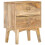 VidaXL vidaXL Solid Mango Wood Bedside Cabinet Nightstand Side Cabinet Bed Cabinet 9