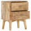 VidaXL vidaXL Solid Mango Wood Bedside Cabinet Nightstand Side Cabinet Bed Cabinet 4