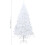 vidaXL Artificial Christmas Tree with Thick Branches White 240cm PVC Decor 6
