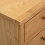 vidaXL Kommode 80x35x75 cm Massivholz Eiche 2