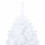 vidaXL Artificial Christmas Tree with Thick Branches White 240cm PVC Decor 3
