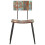 VidaXL vidaXL 4x Dining Chairs Solid Reclaimed Wood Wooden Kitchen Dinner Side Seats 3