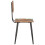 VidaXL vidaXL 4x Dining Chairs Solid Reclaimed Wood Wooden Kitchen Dinner Side Seats 4