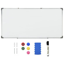 Magnetic Dry-erase Whiteboard White 120x60 cm Steel